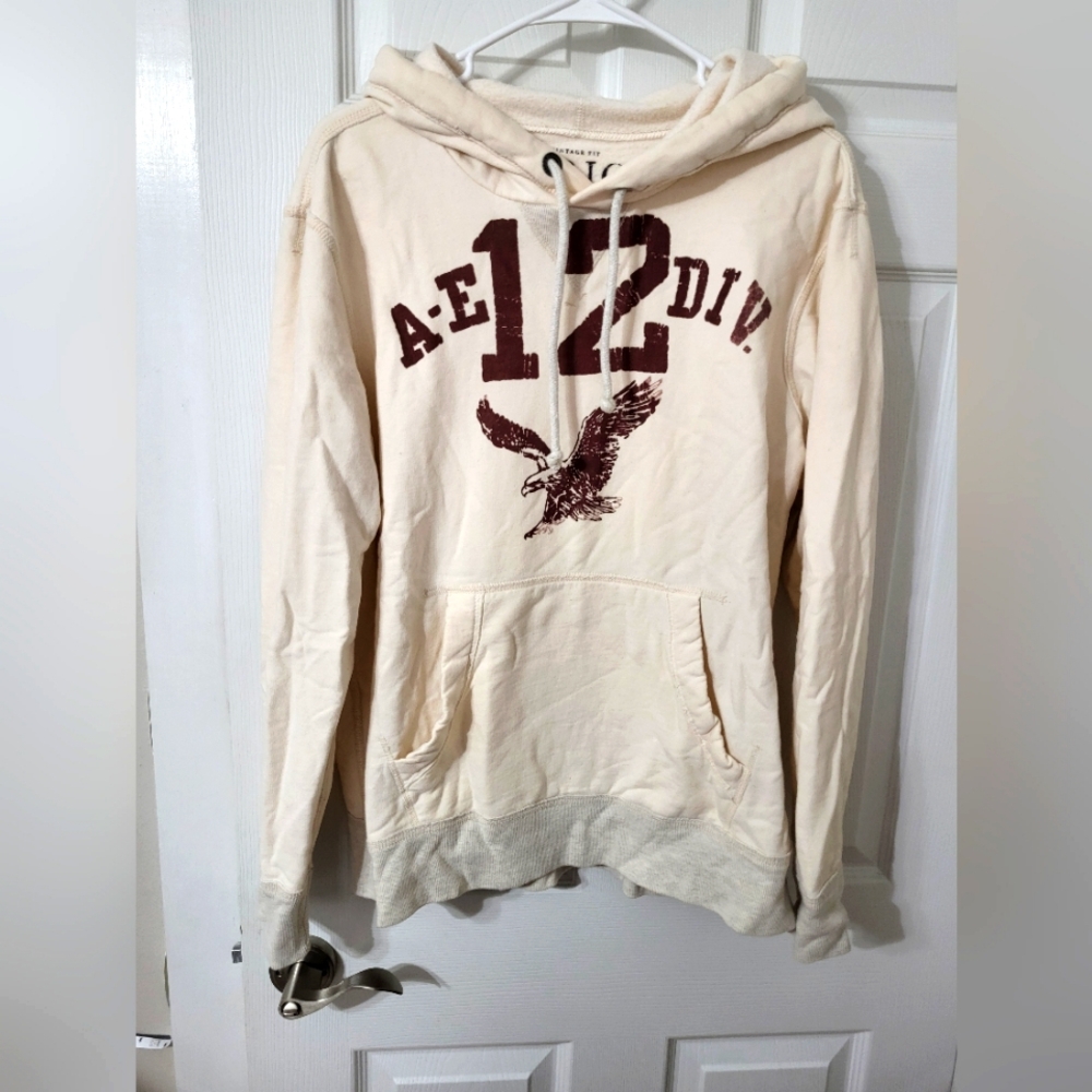 American Eagle, hooded sweatshirt, men's size Medium